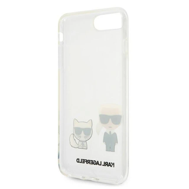 Чехол Karl Lagerfeld Karl & Choupette для iPhone 7 | 8 Plus Transparent (KLHCI8LCKTR)