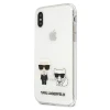 Чохол Karl Lagerfeld Karl & Choupette для iPhone X | XS Transparent (KLHCPXCKTR)