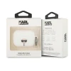 Чохол Karl Lagerfeld Silicone Iconic для AirPods Pro White (KLACAPSILGLWH)