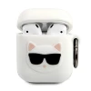 Чохол Karl Lagerfeld Silicone Choupette для AirPods 2/1 White (KLACA2SILCHWH)