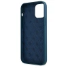 Чохол Guess Metal Logo Script для iPhone 12 Pro Max Blue (GUHCP12LLSLMGBL)