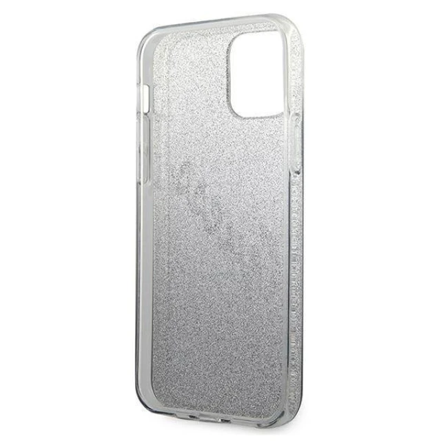 Чохол Guess Glitter Gradient Script для iPhone 12 mini Black (GUHCP12SPCUGLSBK)