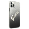 Чохол Guess Glitter Gradient Script для iPhone 12 | 12 Pro Black (GUHCP12MPCUGLSBK)