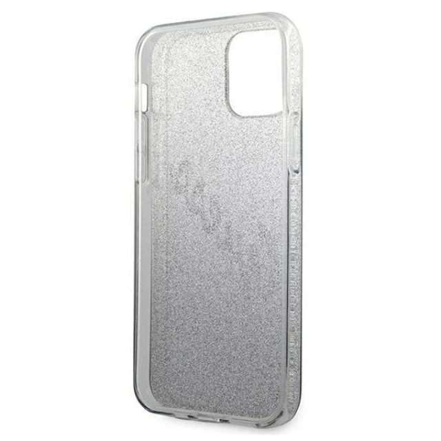 Чохол Guess Glitter Gradient Script для iPhone 12 | 12 Pro Black (GUHCP12MPCUGLSBK)