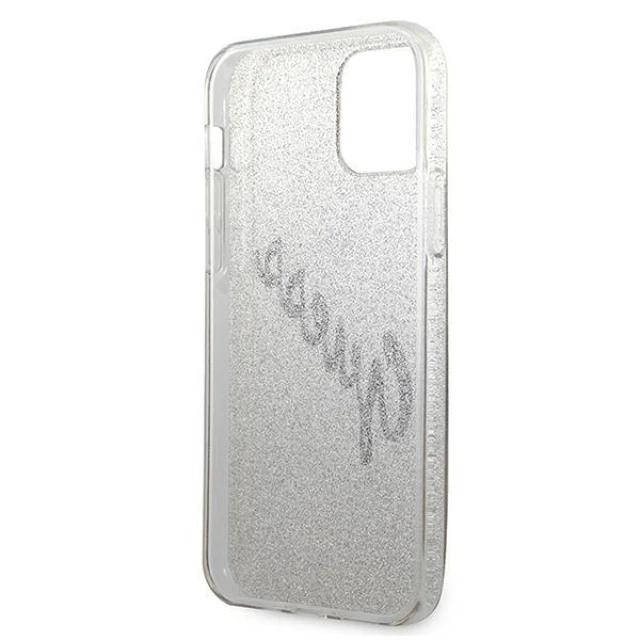 Чохол Guess Glitter Gradient Script для iPhone 12 mini Gold (GUHCP12SPCUGLSGO)