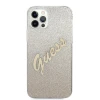 Чохол Guess Glitter Gradient Script для iPhone 12 Pro Max Gold (GUHCP12LPCUGLSGO)