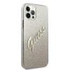 Чохол Guess Glitter Gradient Script для iPhone 12 Pro Max Gold (GUHCP12LPCUGLSGO)