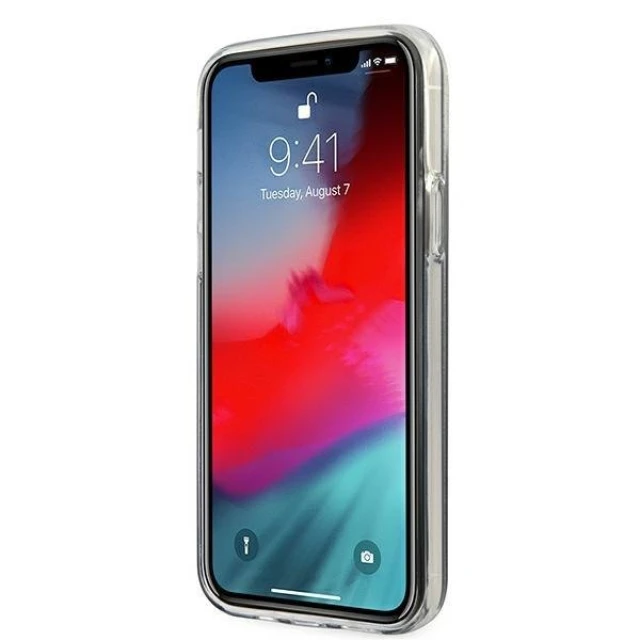 Чохол Guess Glitter Gradient Script для iPhone 12 Pro Max Gold (GUHCP12LPCUGLSGO)