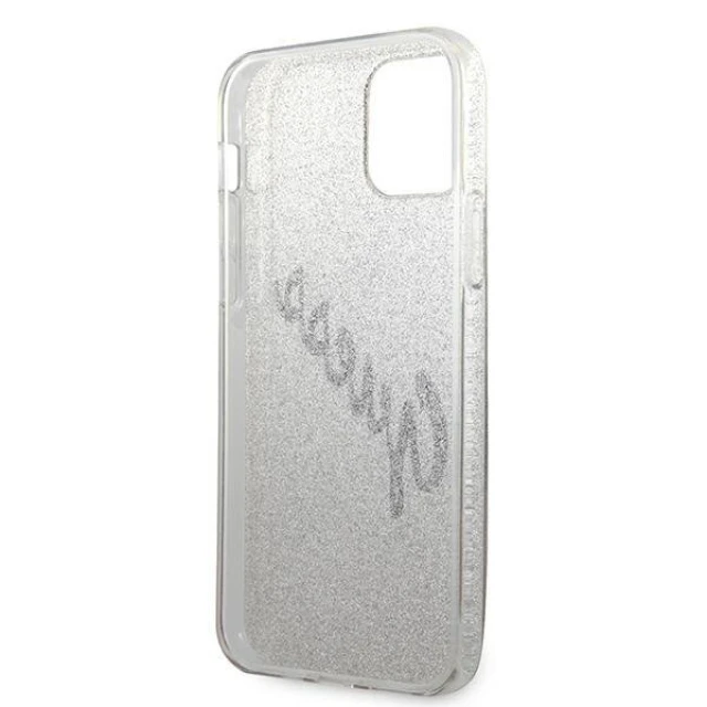 Чохол Guess Glitter Gradient Script для iPhone 12 Pro Max Gold (GUHCP12LPCUGLSGO)
