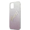 Чохол Guess Glitter Gradient Script для iPhone 12 | 12 Pro Pink (GUHCP12MPCUGLSPI)