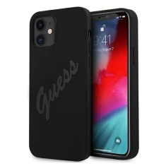 Чохол Guess Script Vintage для iPhone 12 mini Black (GUHCP12SLSVSBK)
