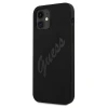 Чохол Guess Script Vintage для iPhone 12 mini Black (GUHCP12SLSVSBK)