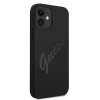Чохол Guess Script Vintage для iPhone 12 mini Black (GUHCP12SLSVSBK)