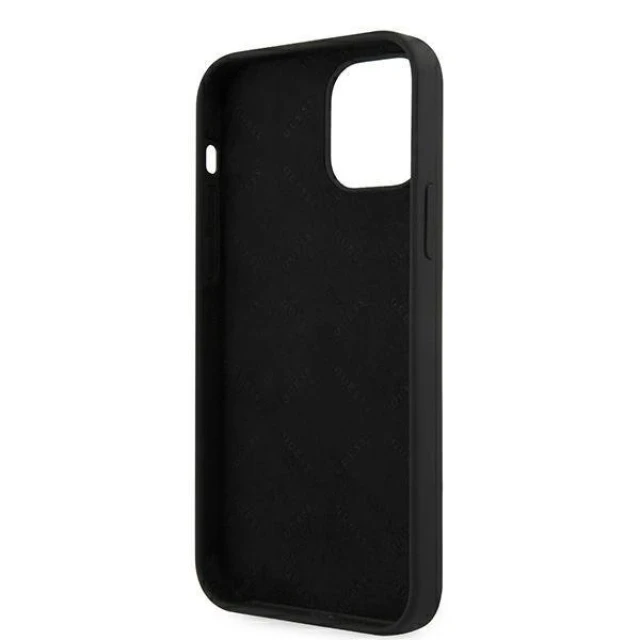 Чохол Guess Script Vintage для iPhone 12 mini Black (GUHCP12SLSVSBK)