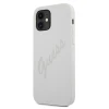 Чехол Guess Script Vintage для iPhone 12 mini Creamy (GUHCP12SLSVSCR)