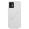 Чехол Guess Script Vintage для iPhone 12 mini Creamy (GUHCP12SLSVSCR)