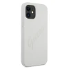 Чехол Guess Script Vintage для iPhone 12 mini Creamy (GUHCP12SLSVSCR)