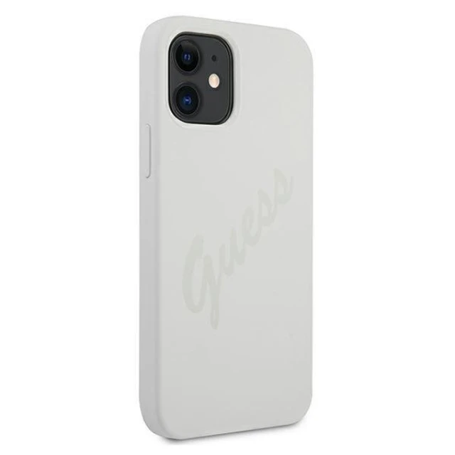 Чехол Guess Script Vintage для iPhone 12 mini Creamy (GUHCP12SLSVSCR)