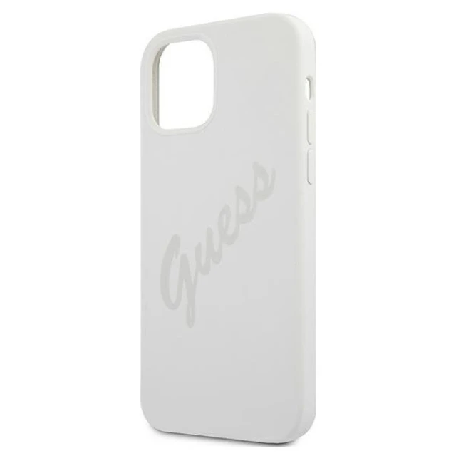 Чехол Guess Script Vintage для iPhone 12 mini Creamy (GUHCP12SLSVSCR)
