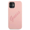Чохол Guess Script Vintage для iPhone 12 mini Pink (GUHCP12SLSVSPI)