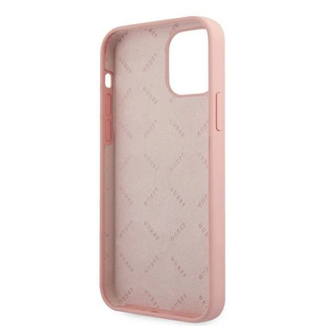 Чохол Guess Script Vintage для iPhone 12 mini Pink (GUHCP12SLSVSPI)