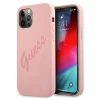 Чохол Guess Script Vintage для iPhone 12 Pro Max Pink (GUHCP12LLSVSPI)