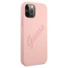 Чохол Guess Script Vintage для iPhone 12 Pro Max Pink (GUHCP12LLSVSPI)