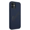 Чохол Guess Script Vintage для iPhone 12 mini Blue (GUHCP12SLSVSBL)