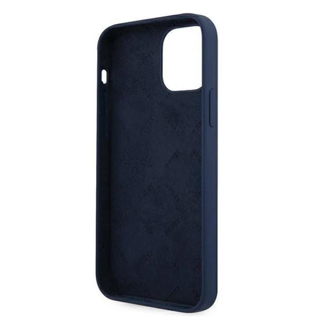 Чохол Guess Script Vintage для iPhone 12 mini Blue (GUHCP12SLSVSBL)