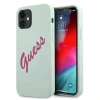 Чохол Guess Vintage Silicone Case для iPhone 12 mini Blue (GUHCP12SLSVSBF)