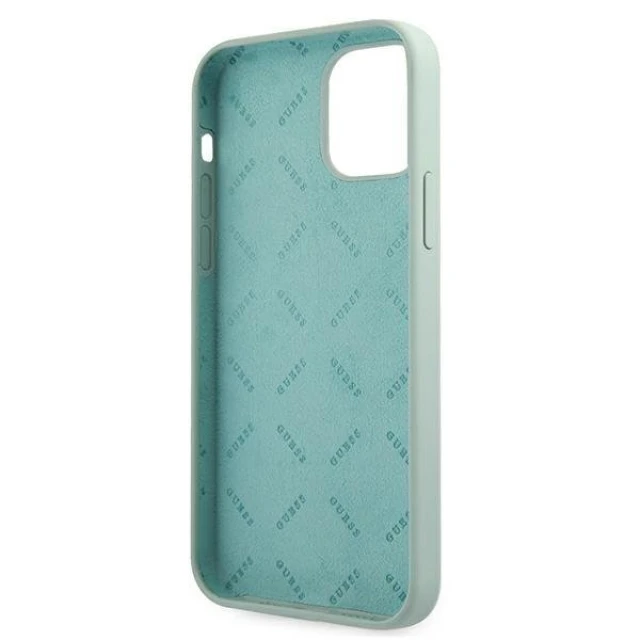 Чохол Guess Vintage Silicone Case для iPhone 12 mini Blue (GUHCP12SLSVSBF)