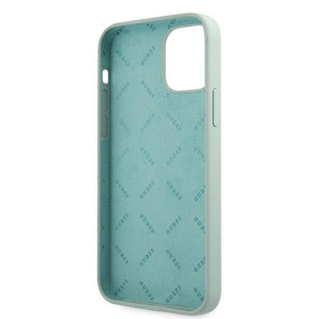 Чохол Guess Vintage Silicone Case для iPhone 12 | 12 Pro Blue (GUHCP12MLSVSBF)
