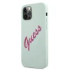 Чохол Guess Vintage Silicone Case для iPhone 12 Pro Max Blue (GUHCP12LLSVSBF)