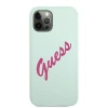 Чохол Guess Vintage Silicone Case для iPhone 12 Pro Max Blue (GUHCP12LLSVSBF)