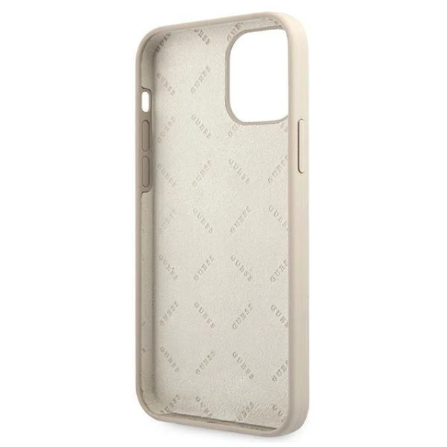 Чохол Guess Vintage Silicone Case для iPhone 12 mini Pink (GUHCP12SLSVSGP)
