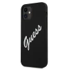 Чехол Guess Vintage Silicone Case для iPhone 12 mini White (GUHCP12SLSVSBW)