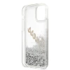 Чохол Guess Glitter Vintage Script для iPhone 12 Pro Max Silver (GUHCP12LGLVSSI)
