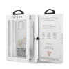 Чохол Guess Glitter Vintage Script для iPhone 12 Pro Max Silver (GUHCP12LGLVSSI)