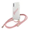 Чохол Guess Script Vintage для iPhone 12 mini Pink (GUHCP12SCRTVSPI)