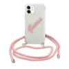 Чохол Guess Script Vintage для iPhone 12 mini Pink (GUHCP12SCRTVSPI)