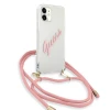Чохол Guess Script Vintage для iPhone 12 mini Pink (GUHCP12SCRTVSPI)