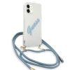 Чохол Guess Script Vintage для iPhone 12 mini Blue (GUHCP12SCRTVSBL)