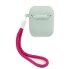 Чохол Guess Vintage Silicone Case для AirPods 2/1 Blue (GUACA2LSVSBF)
