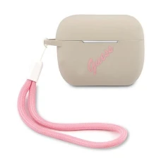 Чохол Guess Vintage Silicone Case для AirPods Pro Pink (GUACAPLSVSGP)
