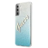 Чохол Guess Glitter Gradient Script для Samsung Galaxy S21 Plus Blue (GUHCS21MPCUGLSBL)