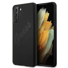 Чохол Guess Script Vintage для Samsung Galaxy S21 Plus Black (GUHCS21MLSVSBK)