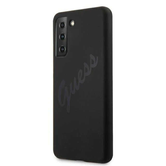 Чохол Guess Script Vintage для Samsung Galaxy S21 Plus Black (GUHCS21MLSVSBK)