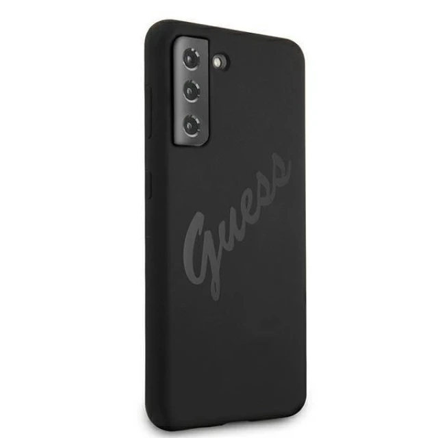 Чохол Guess Script Vintage для Samsung Galaxy S21 Plus Black (GUHCS21MLSVSBK)