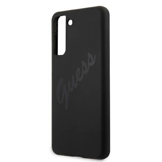 Чохол Guess Script Vintage для Samsung Galaxy S21 Plus Black (GUHCS21MLSVSBK)