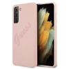 Чохол Guess Script Vintage для Samsung Galaxy S21 Plus Pink (GUHCS21MLSVSPI)